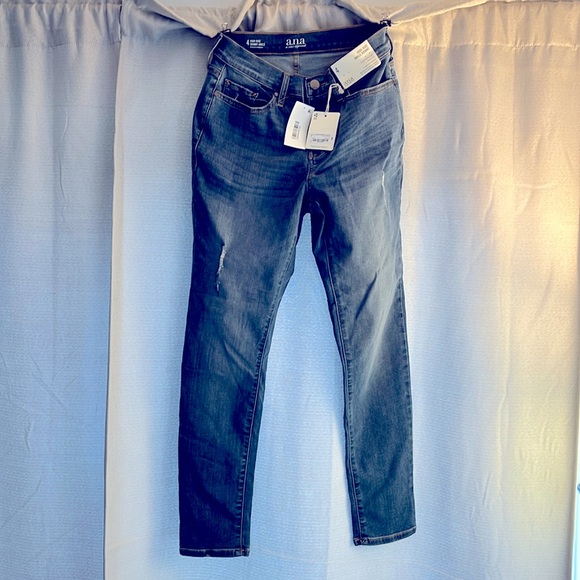 a.n.a size 4 High Rise Skinny Ankle jeans women - Picture 1 of 7